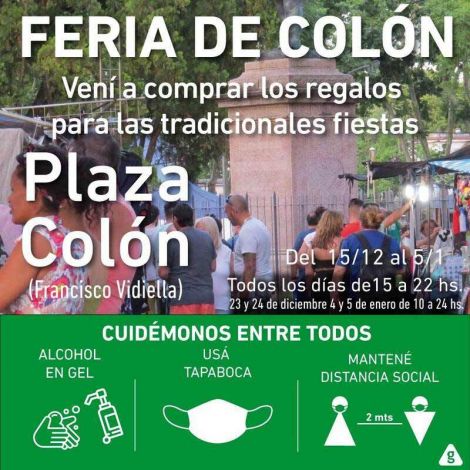 afiche feria colon 2021