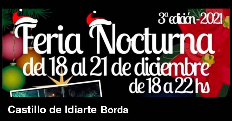 Feria Nocturna del castillo de Idiarte Borda 2021