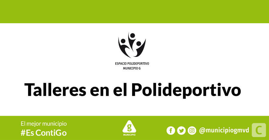talleres en el polideportivo