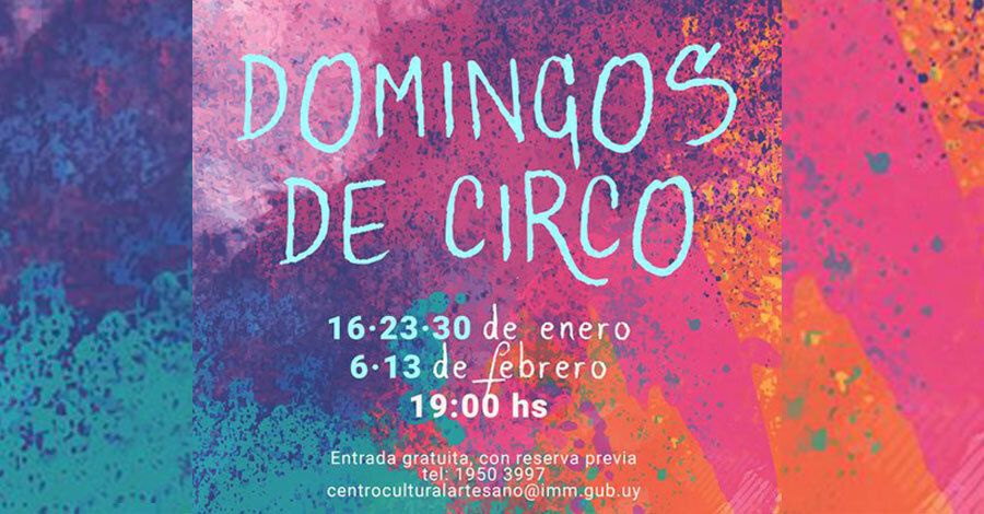Domingos de circo en el Centro Cultural Artesano