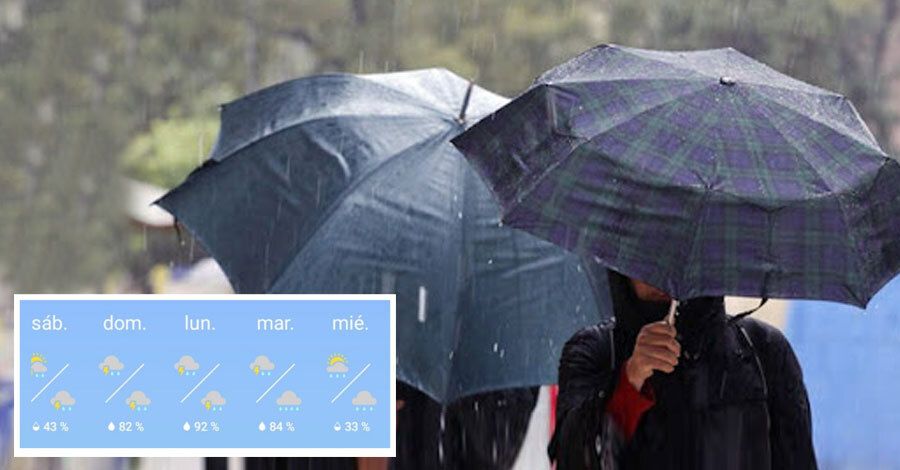 Luego de la ola de calor se pronostican lluvias