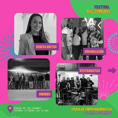 Festival descomunal parque de los fogones