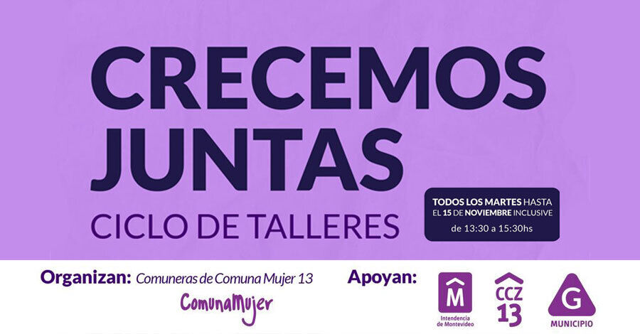 &quot;Crecemos Juntas&quot; Ciclo de Talleres en el Salesiano