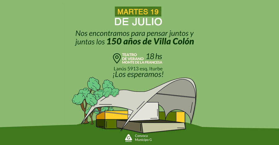 reunión para planear los 150 años de Villa Colón