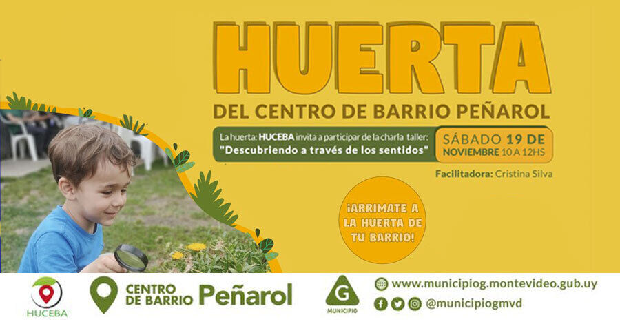 Charla -Taller de Huerta en el Centro de Barrio Peñarol