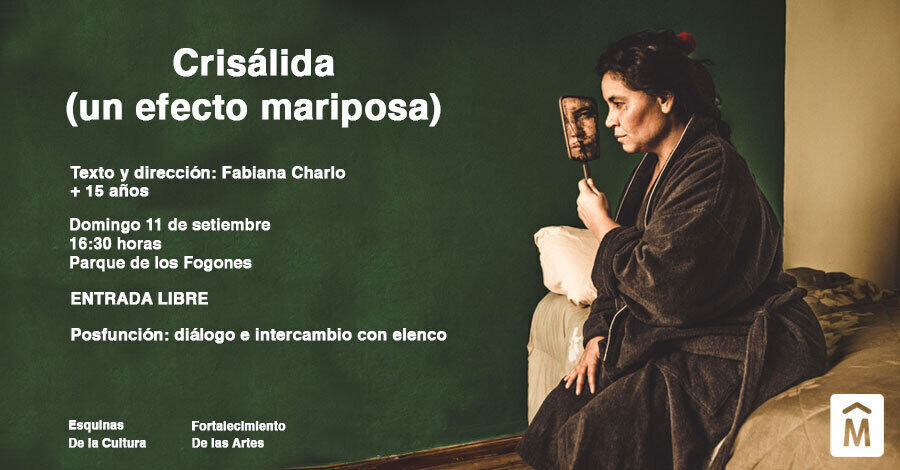 &quot;Crisálida (un efecto mariposa)&quot; en el Parque de los Fogones