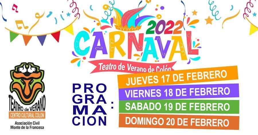 Colón Portal - Programación Carnaval 2022 - 17 de Febrero
