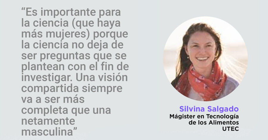 Silvina Salgado Magister en tecnologia de los alimentos - Silvina Salgado Magister en tecnología de los alimentos - Es importante que yaha más mujeres porque la ciencia no deja de ser preguntas que se plantean con el fin de investigar, una visión compartida siempre va a ser más completa que una netamente masculina