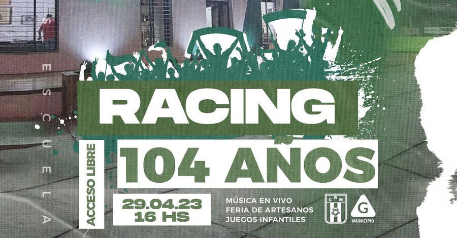 104 años del Racing Club