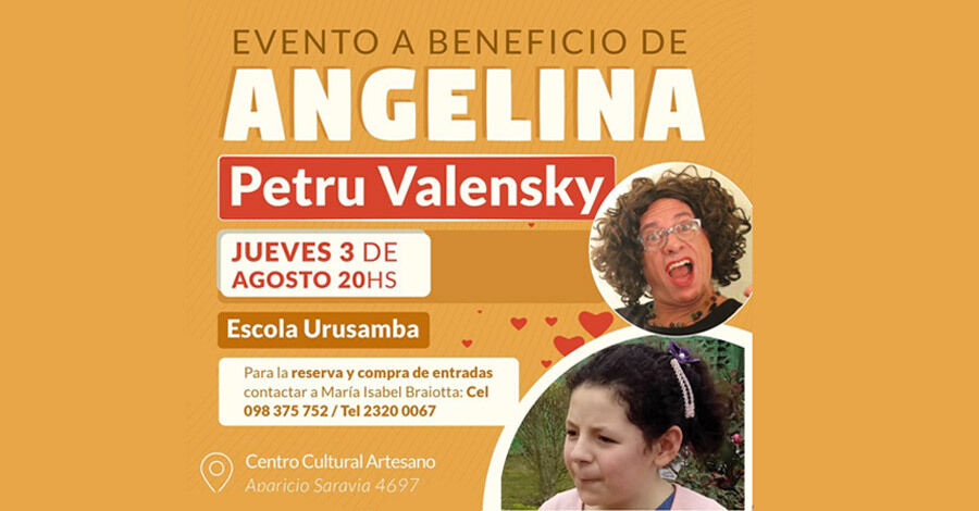 Evento a Beneficio de Angelina en el Centro Cultural Artesano