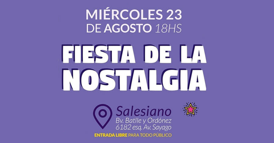 Fiesta de la Nostalgia en el Salesiano