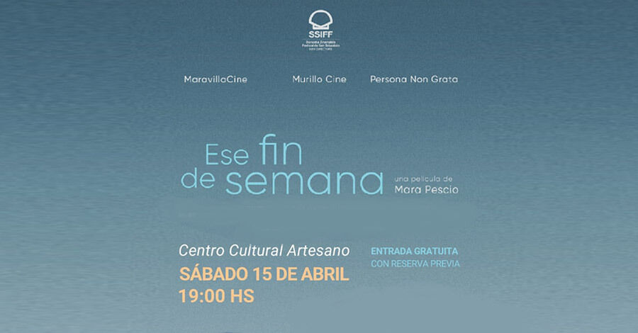 "Ese fin de semana" en el Centro Cultural Artesano