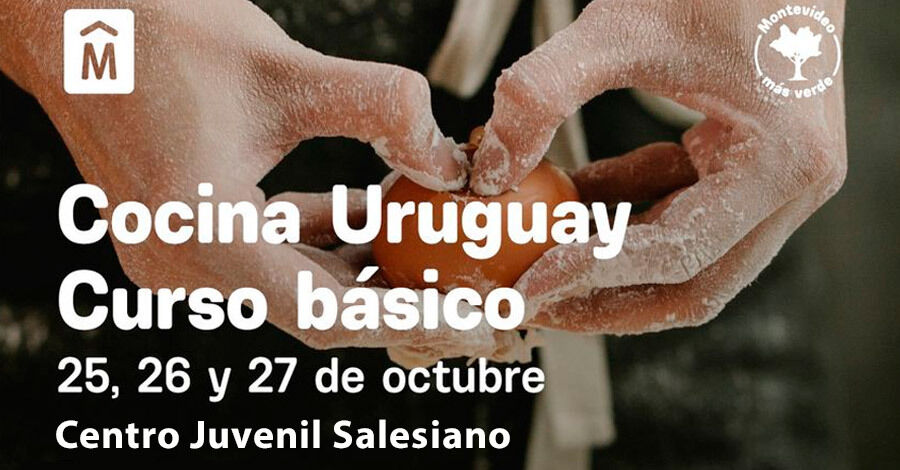Curso de Cocina Uruguay en el Salesiano