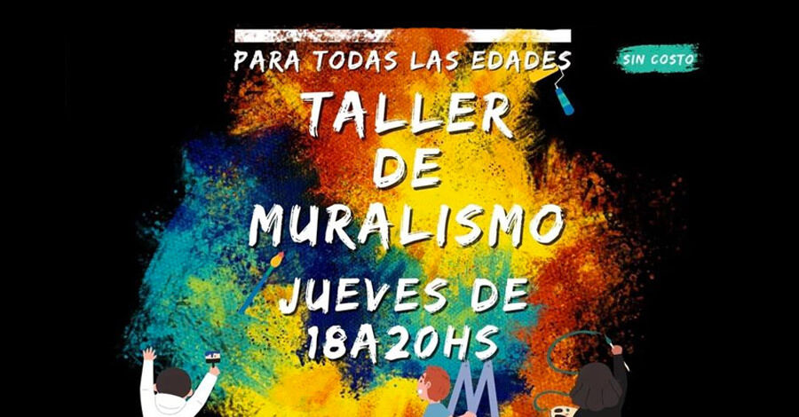 Taller de Muralismo en el Oriental Colón