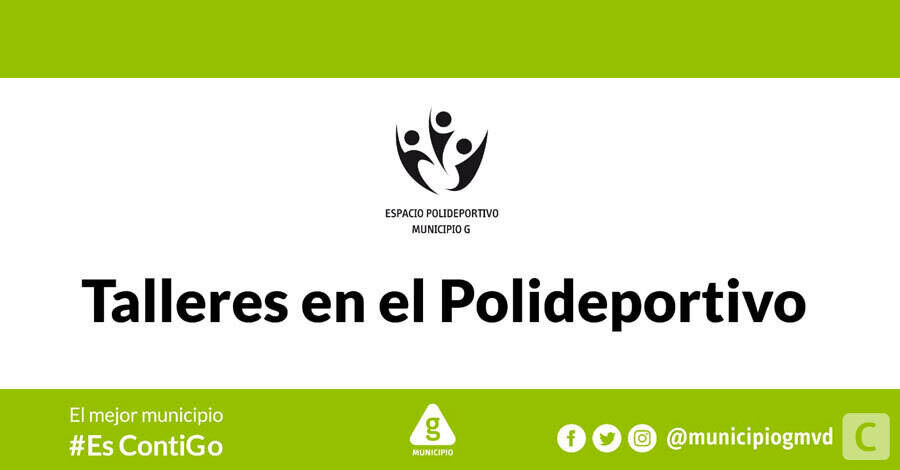 Inscripciones abiertas para los talleres del Espacio Polideportivo Municipio G