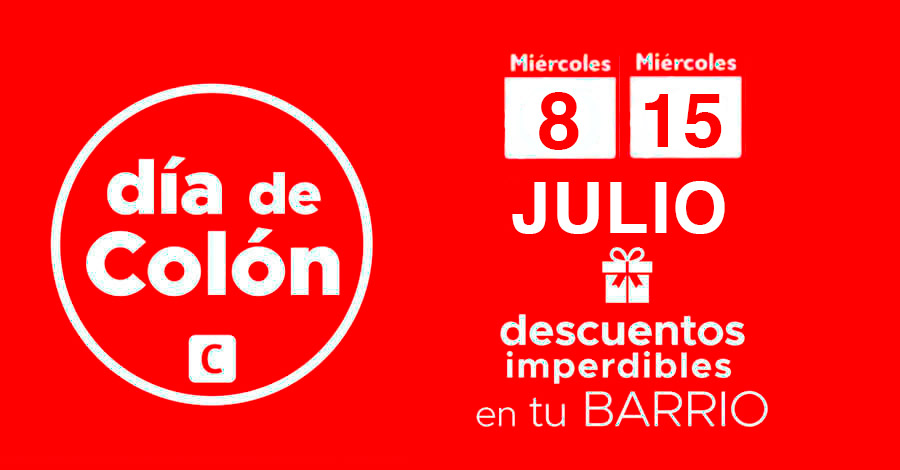dia de colon 9 y 16 de julio 2025