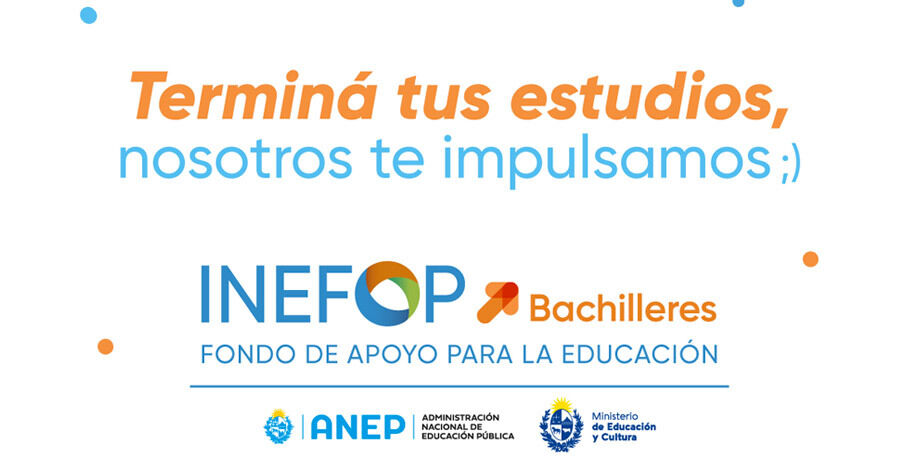 Becas para culminar la Enseñanza Media Superior de INEFOP