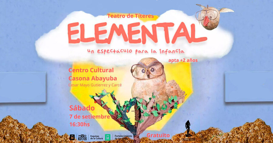 &quot;Elemental&quot; en el Centro Cultural Casona Abayubá