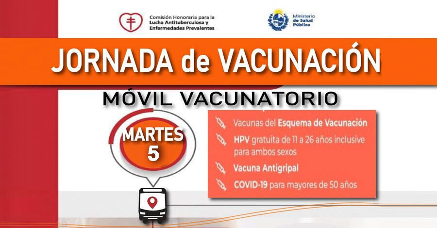 Jornada de vacunación en el Centro de Barrio Peñarol