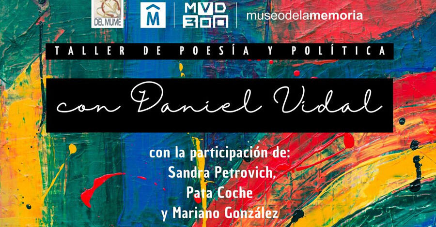 Taller de poesía y política en el Museo de la Memoria