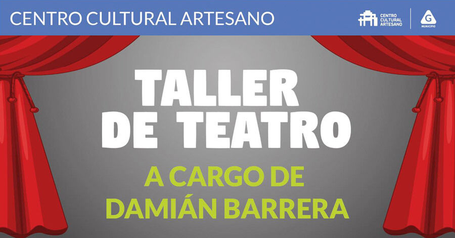 Taller de teatro en el Centro Cultural Artesano