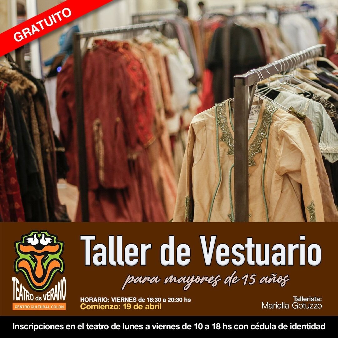 taller de vestuario 2024