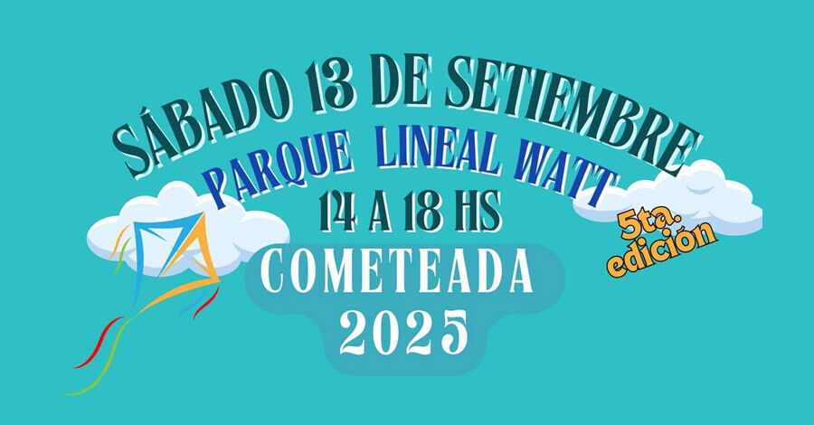 Cometeada barrial en el Parque Lineal Watt
