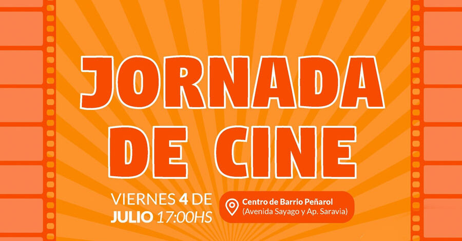 Jornada de Cine en el Centro de Barrio Peñarol