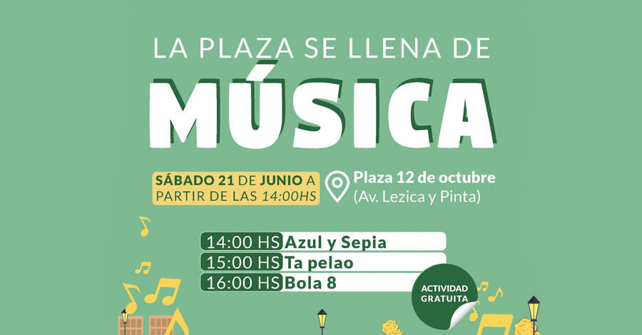 La plaza Apolo XI llena de música