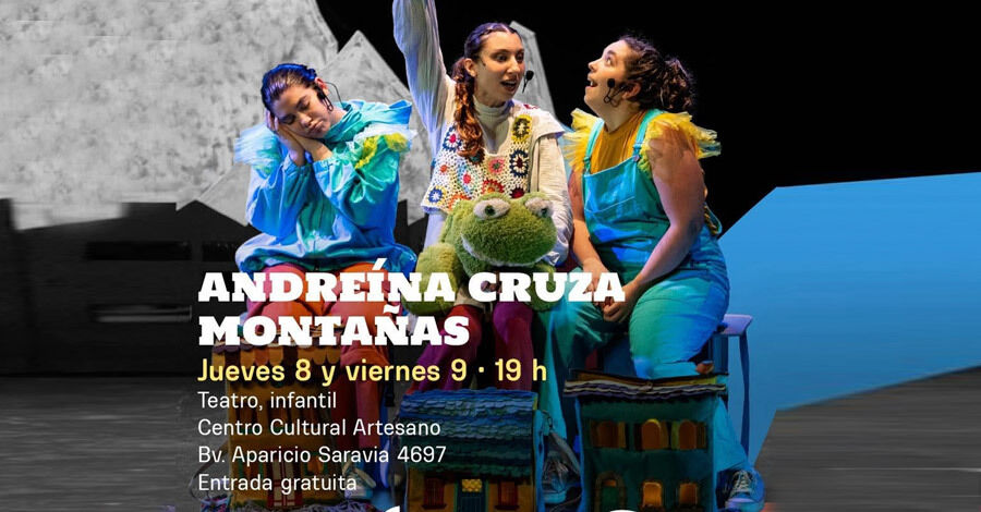 Andreina cruza montañas en el Centro Cultural Artesano