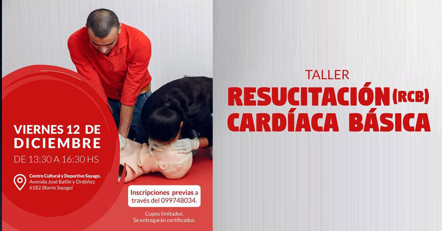 Taller de Resucitación Cardíaca Básica en el Club Cultural y Deportivo Sayago