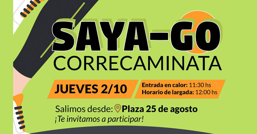 Correcaminata Saya-Go