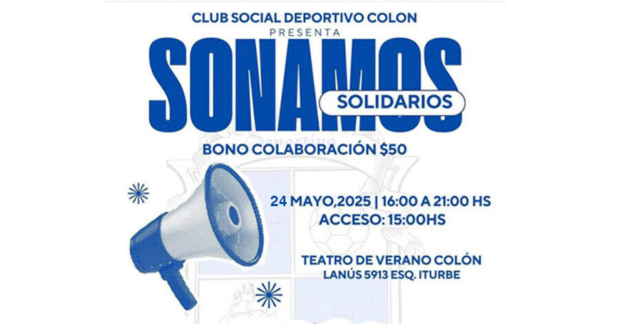 Sonamos Solidarios en el Teatro de Verano de Colón