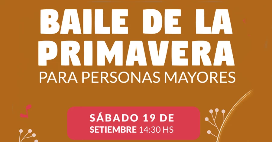 Baile de la Primavera para personas mayores en el Centro Cultural y Deportivo Sayago