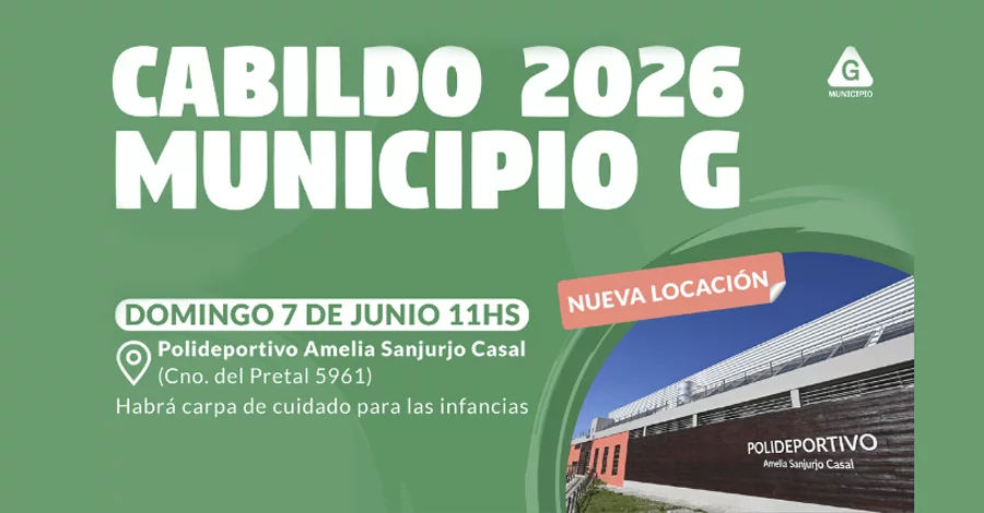 El Cabildo 2026 se realizará en el Polideportivo Amelia Sanjurjo Casal