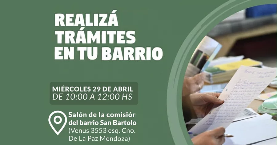 Realiza trámites en tu barrio