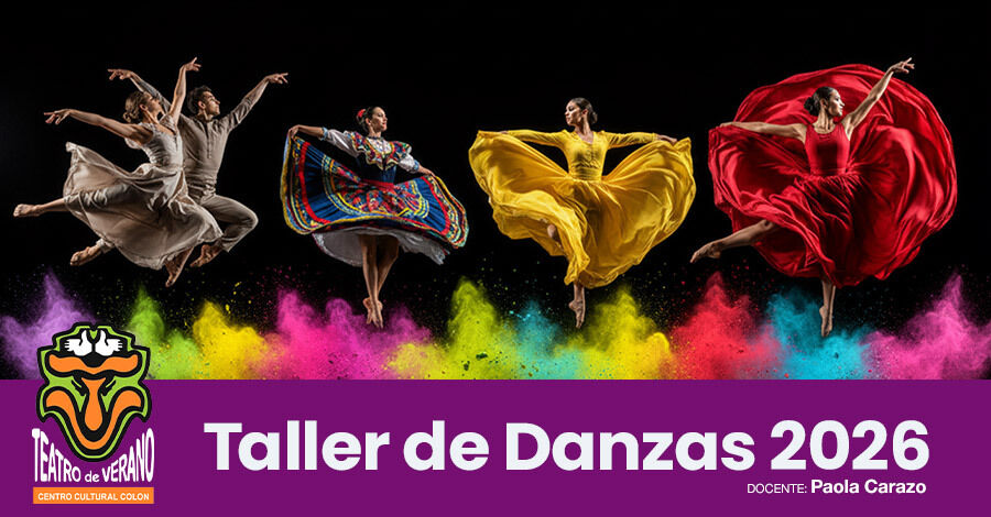 Inscripciones a los Talleres 2026 del Teatro de Verano de Colón Danzas