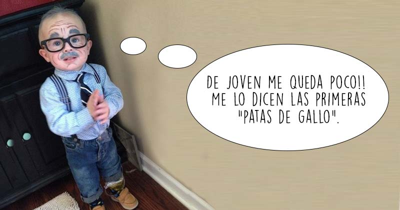 Humor de viernes cuando era joven