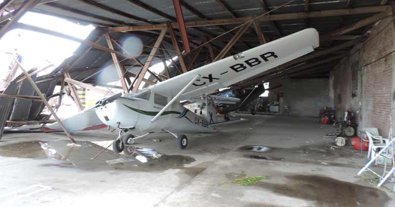 avioneta danada