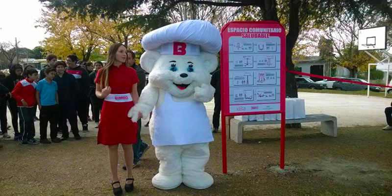 la empresa binbo colaborando con juegos saludables