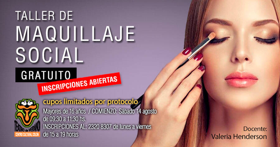 Taller de maquillaje social 1 2020