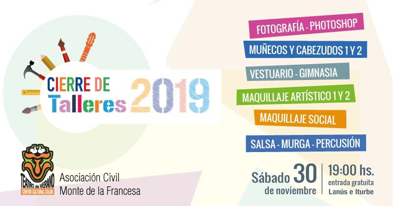 cierre de talleres 2019