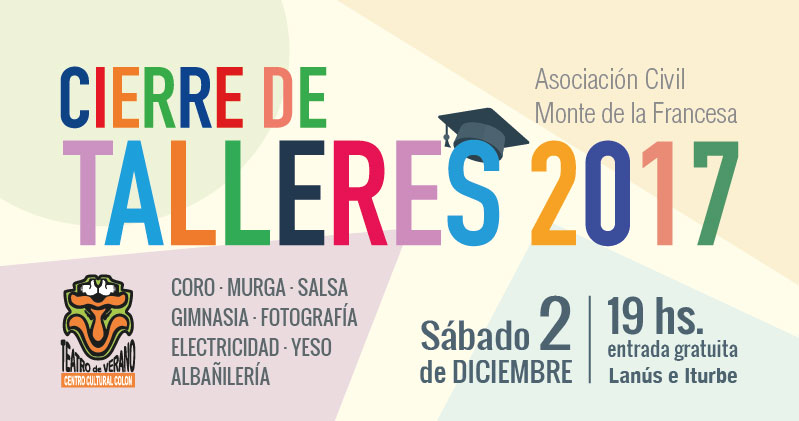 Cierre de talleres 2017 800 x 420