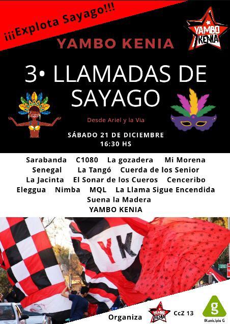 afiche llamadas sayago 2019