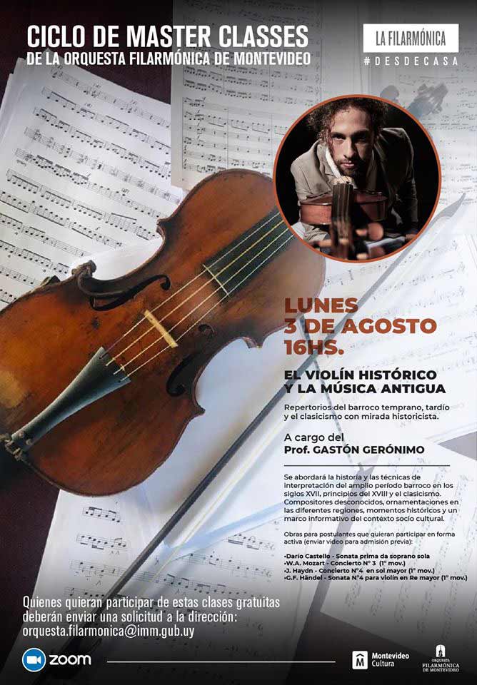 afiche master class