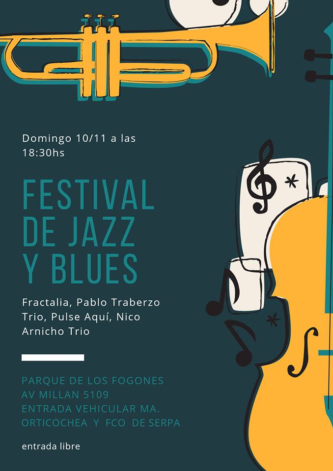afiche festival de jazz