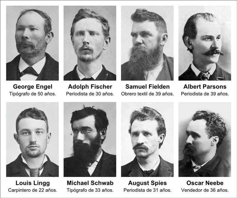 los martires de chicago 1