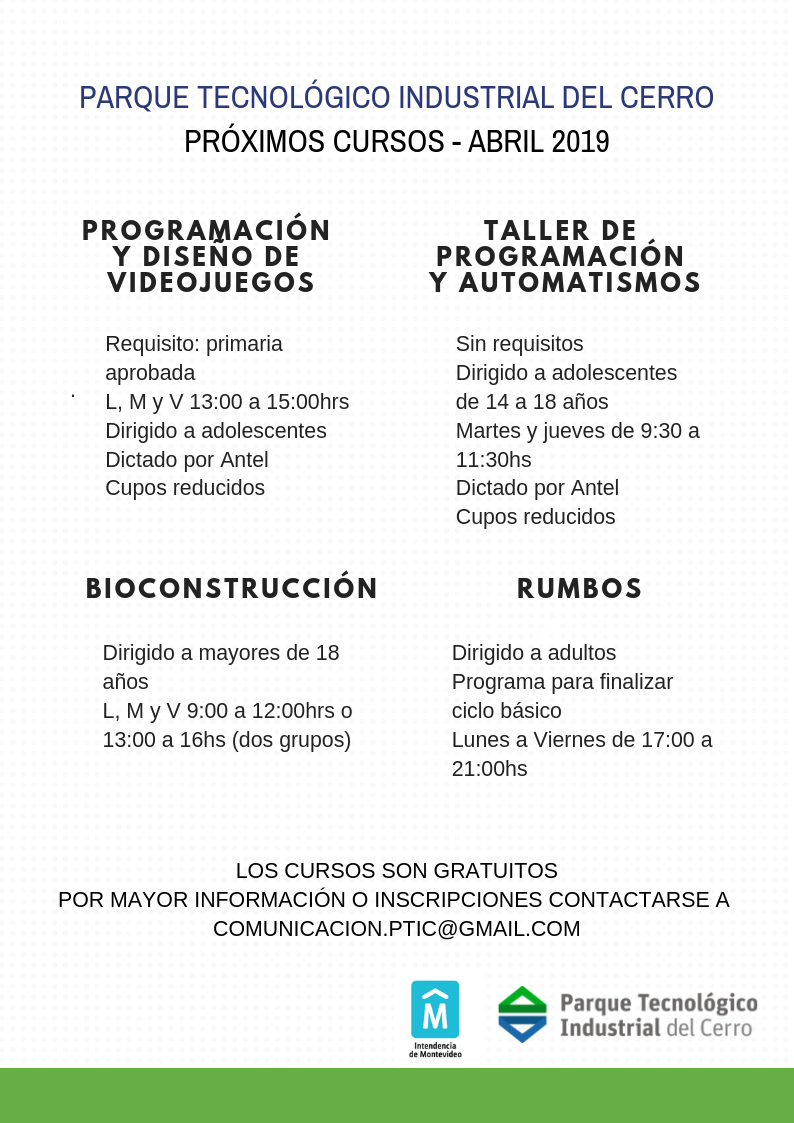 Afiche cursos 1