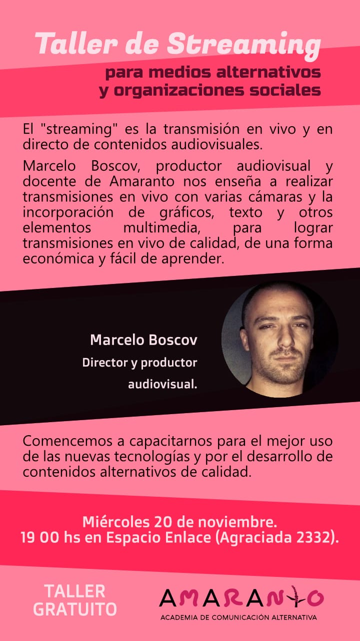 afiche amaranto