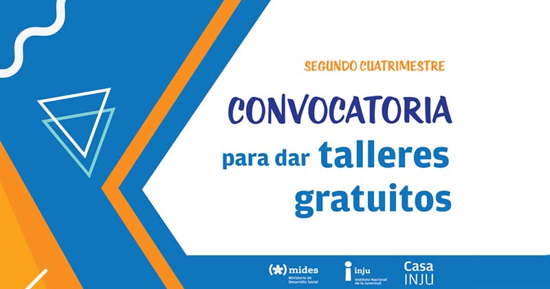convocatoria talleres inju gratuitos